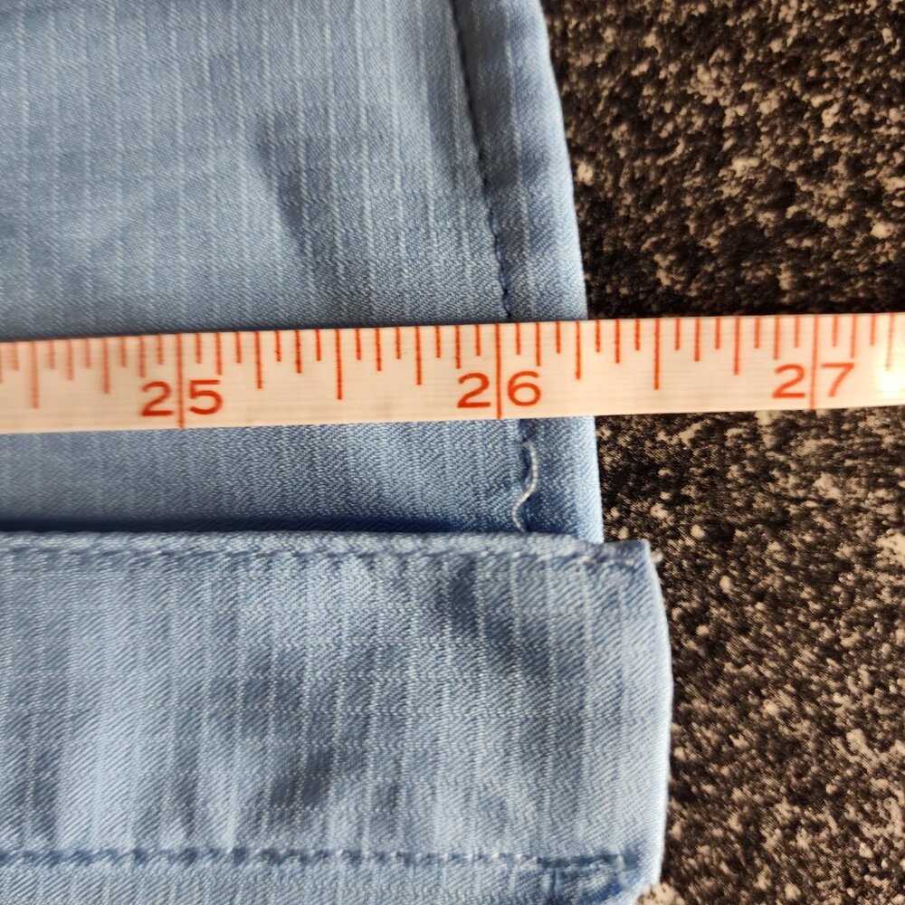 Women's Sz S Pacific Trail Vintage Textured Shirt Button Soft Layering - Picture 4 of 8